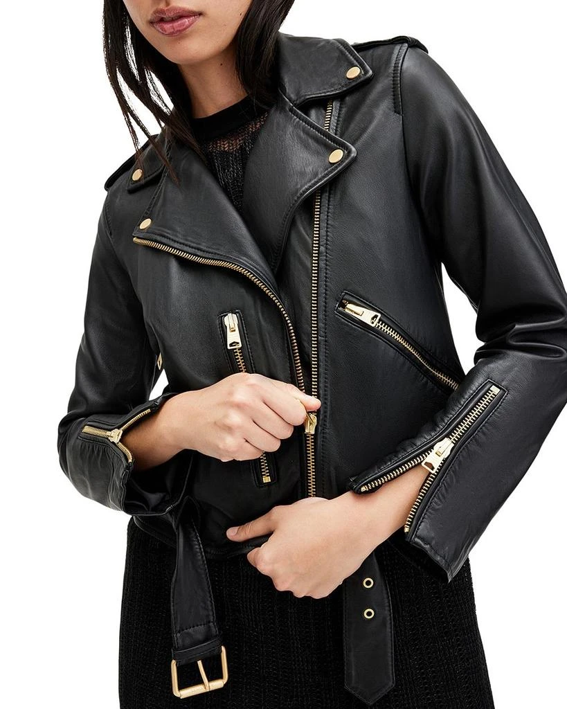 ALL SAINTS Balfern Leather Biker Jacket 5