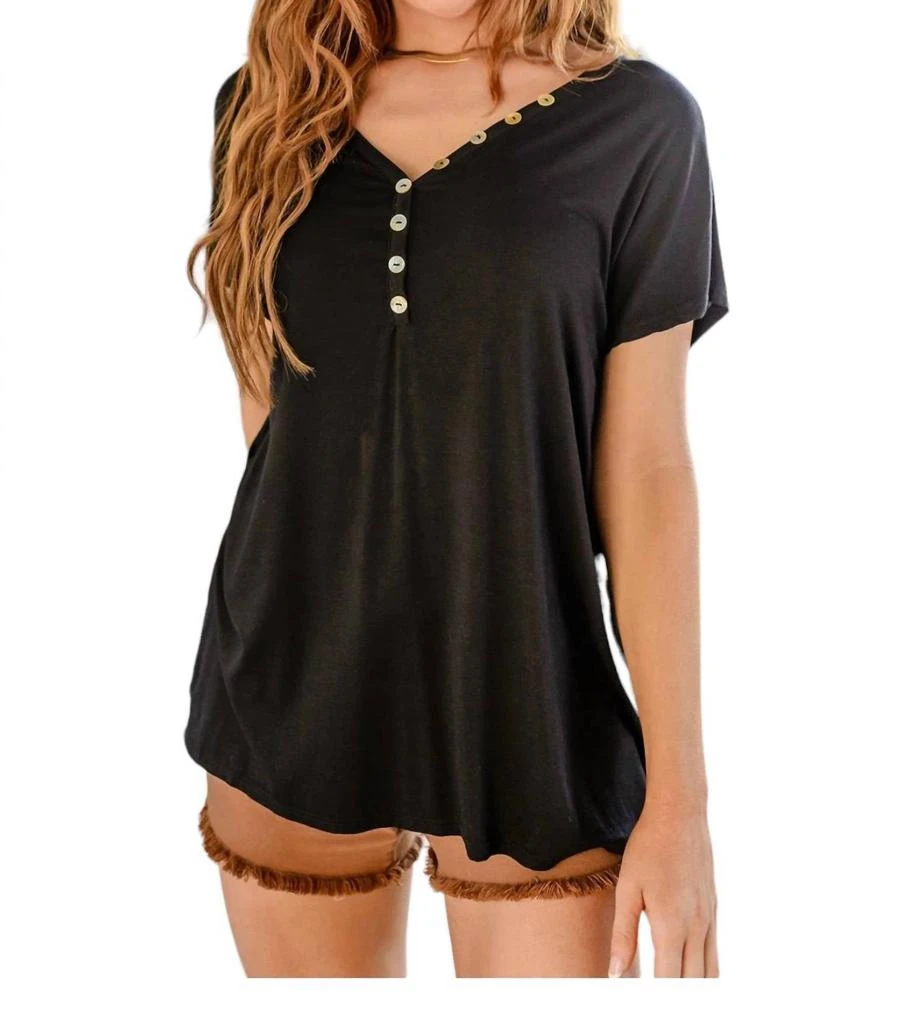 Heimish Usa Heimish Usa - Better Than Basic Button Up Top 2