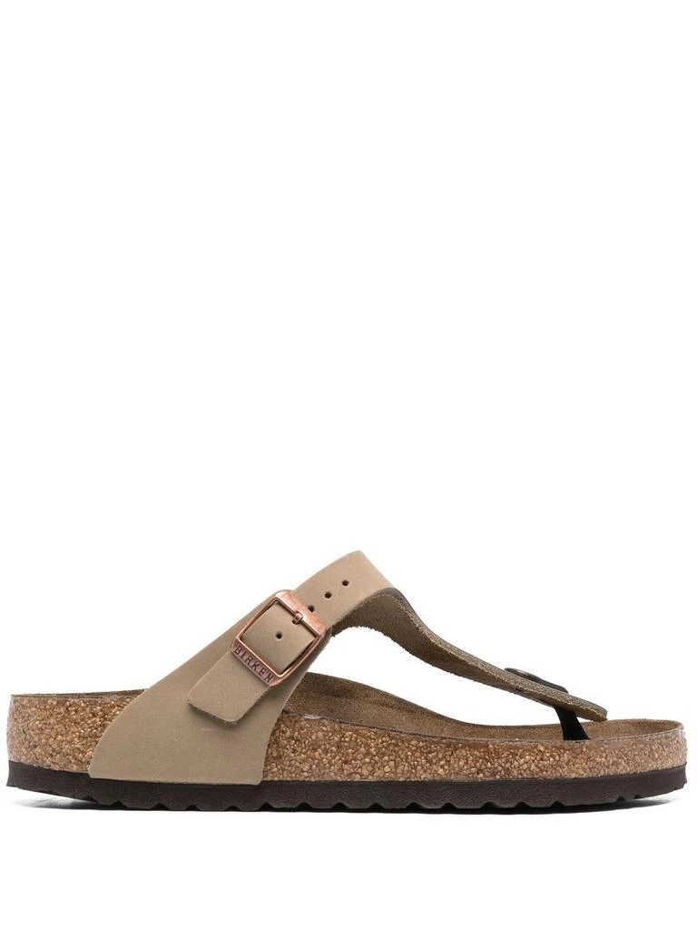 Birkenstock GIZEH OILED LEATHER SANDALS 1