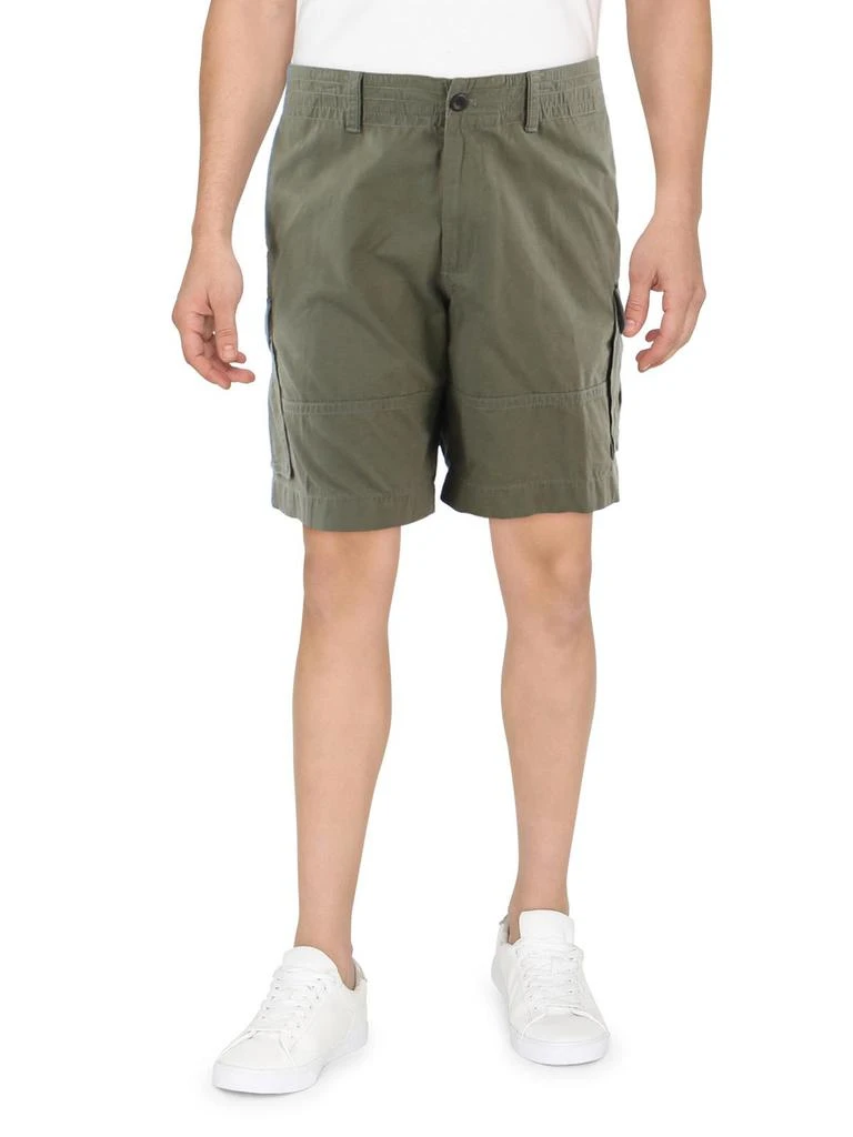 Tommy Hilfiger Big & Tall Mens Cotton Flat Front Cargo Shorts 1