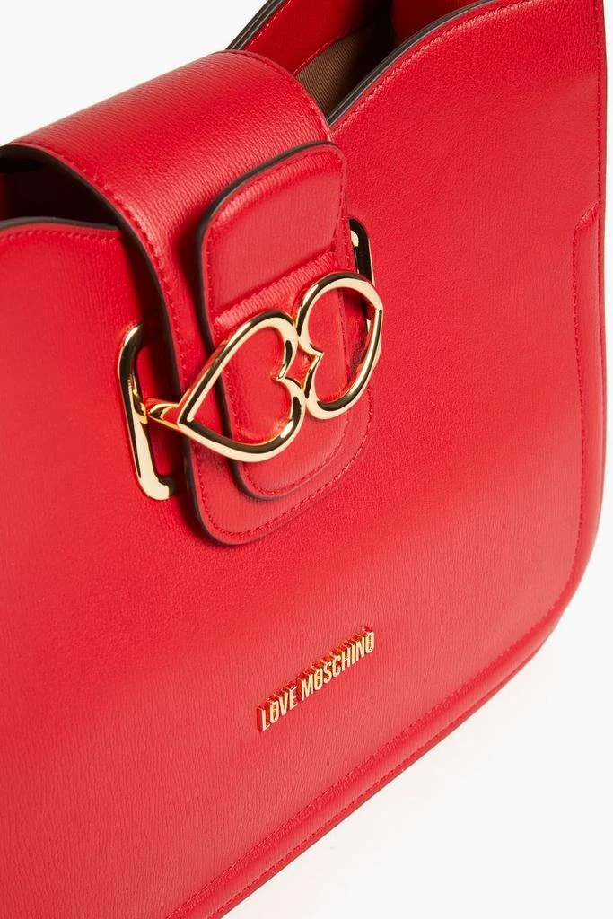 LOVE MOSCHINO Love Bridge faux leather shoulder bag 4