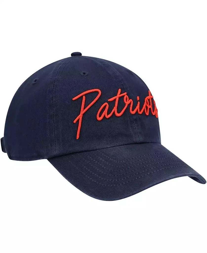 47 Brand Women's Navy New England Patriots Vocal Clean Up Adjustable Hat 3