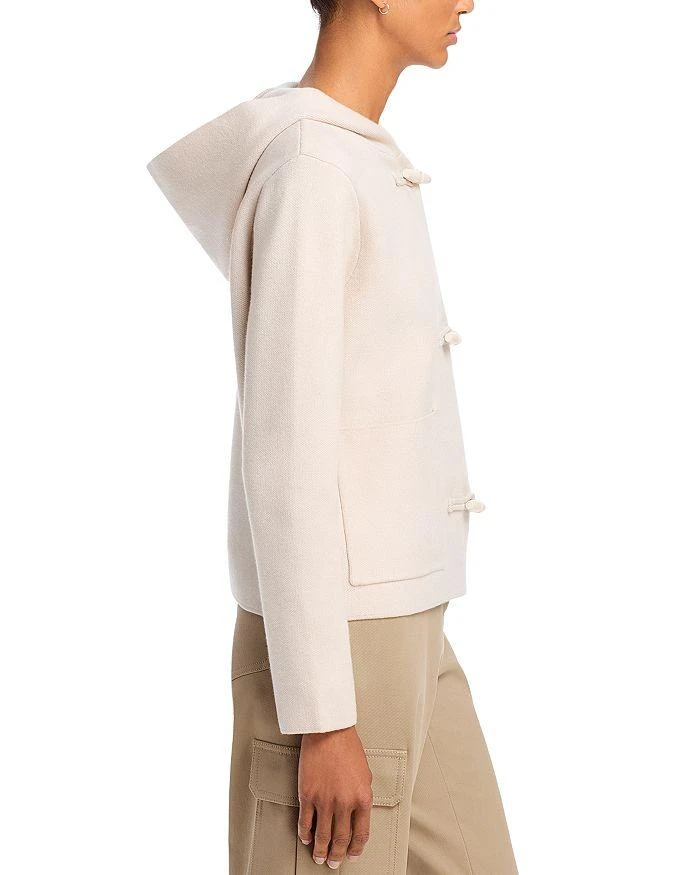 Sioni Double Knit Toggle Hooded Jacket 4