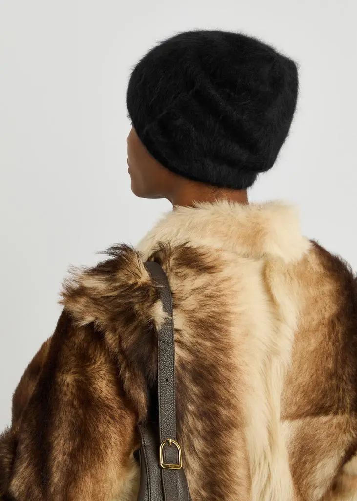 Lisa Yang Brushed cashmere beanie 3