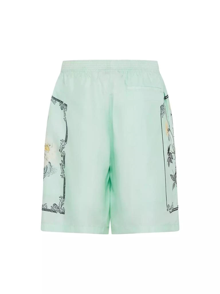 Camilla Floral Silk Shorts 2