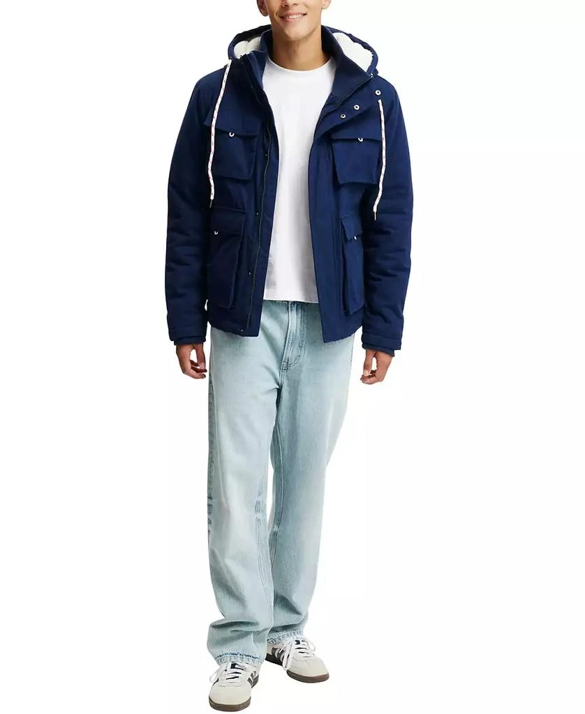 Cotton On Men's Heavy Weight Utility Parka Jacket 4