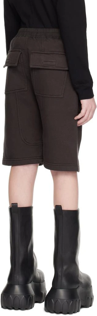 Rick Owens Kids Gray Porterville Pods Shorts 3