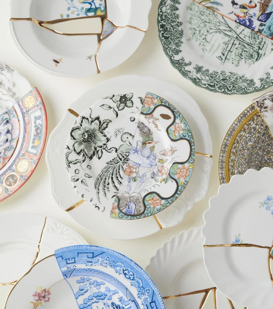 SELETTI Hybrid Zoe porcelain dessert plate 3