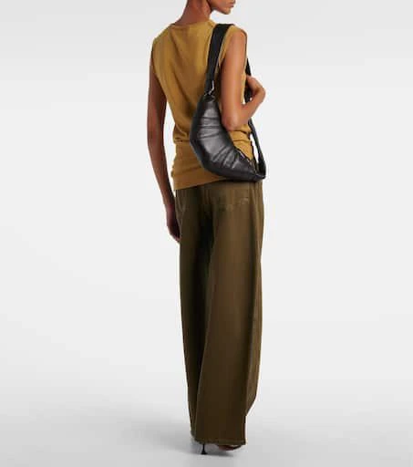 Lemaire Croissant Small leather shoulder bag 5