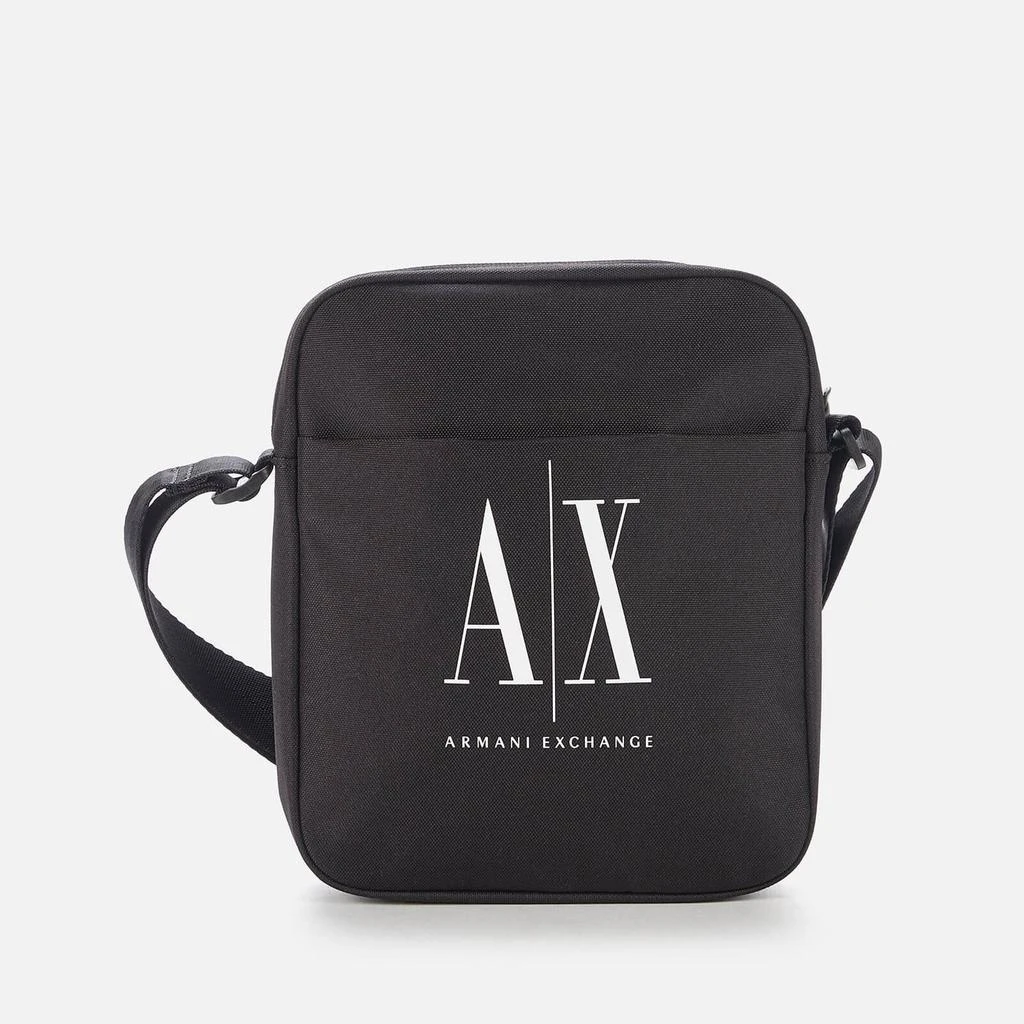 Armani Exchange Armani Exchange Men's AX Logo Crossbody Bag - Black 1