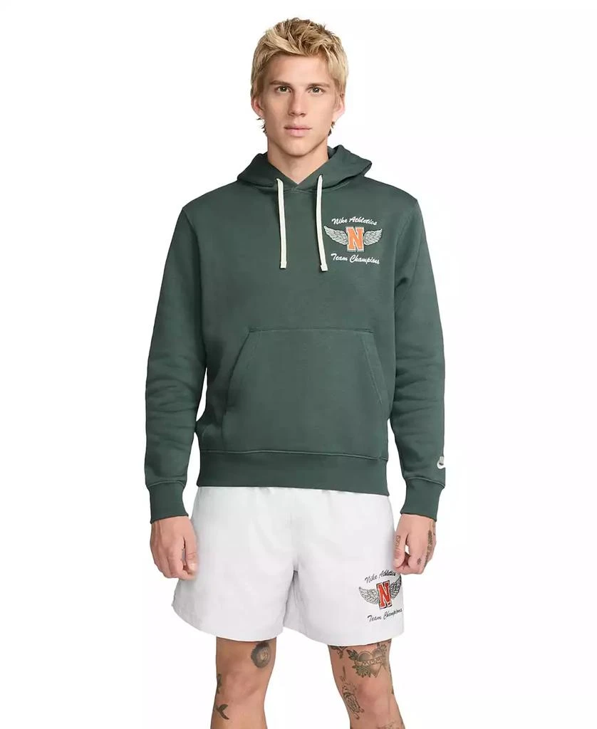 NIKE Men's Sportswear Club Logo Pullover Fleece Hoodie 4