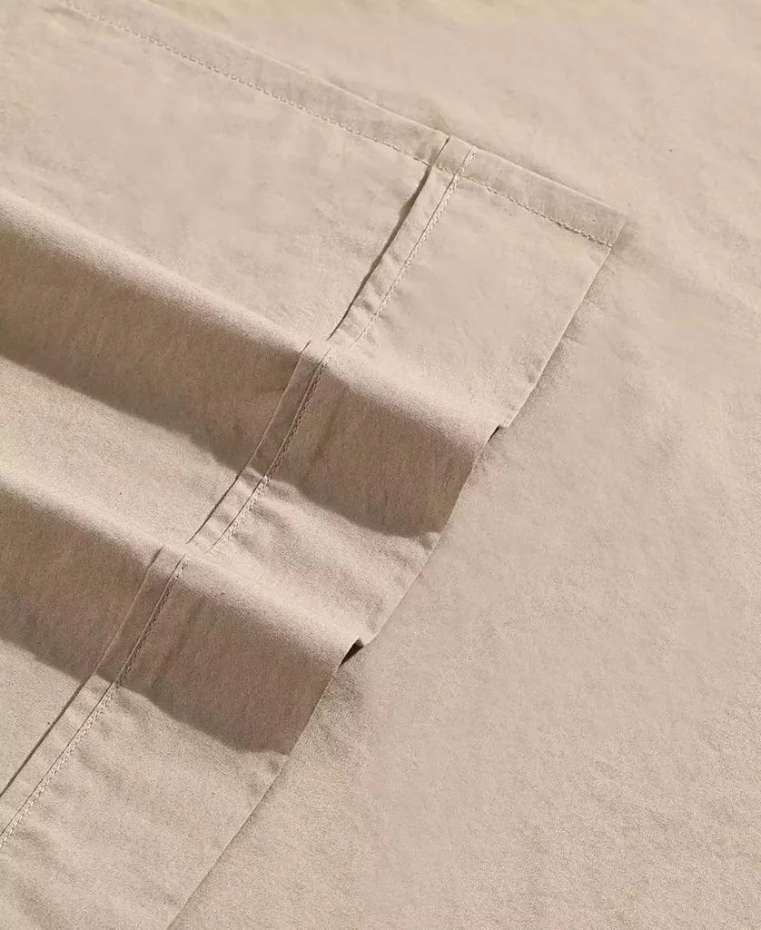 Calvin Klein Washed Cotton Percale 4-Pc. Sheet Set, Queen 2