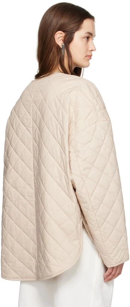 Totême Beige Quilted Jacket 3