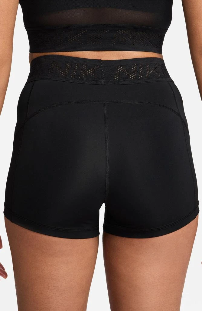 NIKE Pro 3-Inch Mid Rise Mesh Panel Shorts 2
