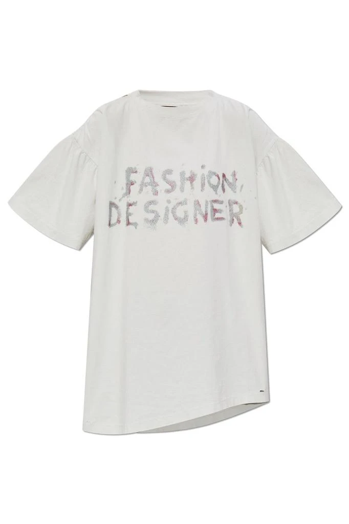 Balenciaga Balenciaga Distressed Short-Sleeved T-Shirt 1