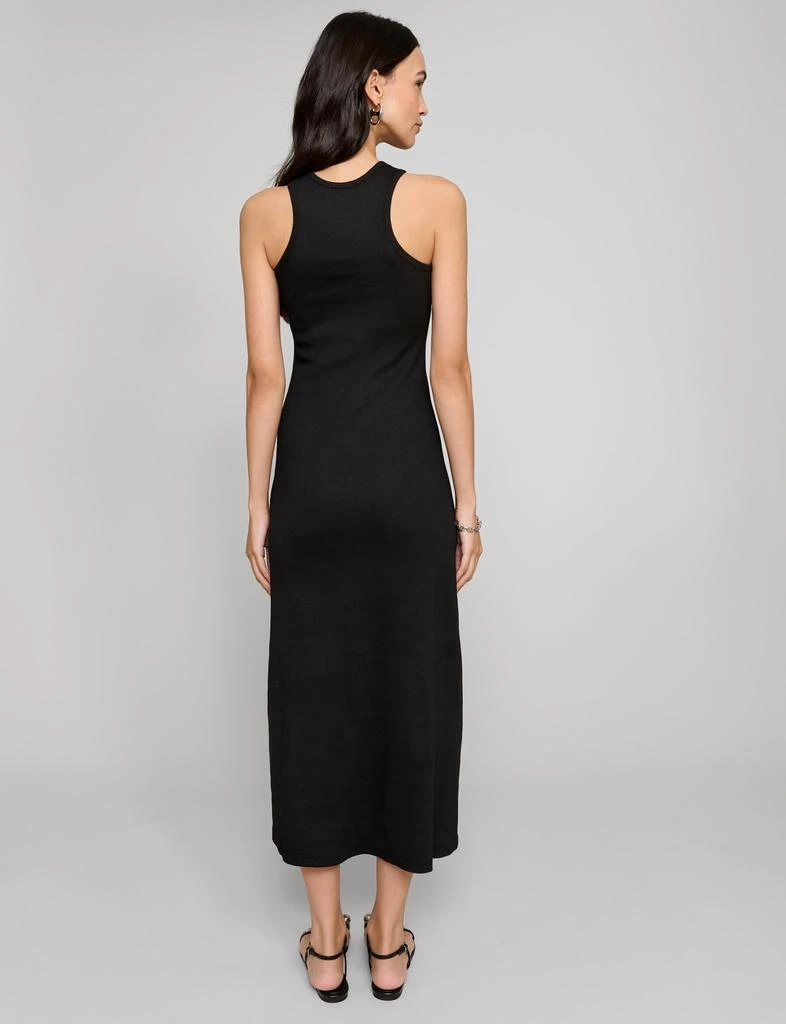 Pixie Market Delilah Black Ribbed Tank Dress 5