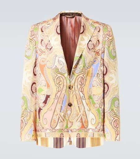 ETRO Printed blazer 1