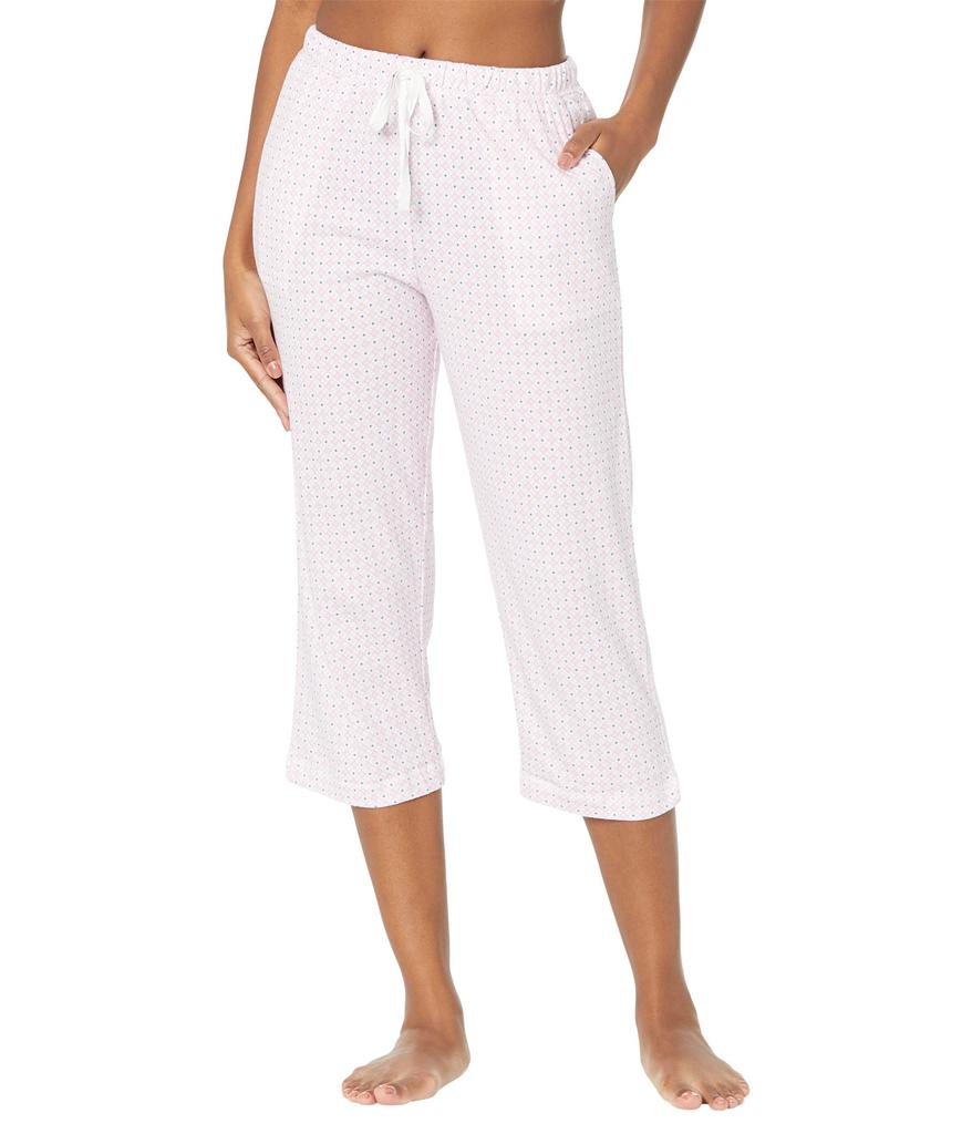 Karen Neuburger Petite Berry Kiss Short Sleeve Girlfriend Capris PJ