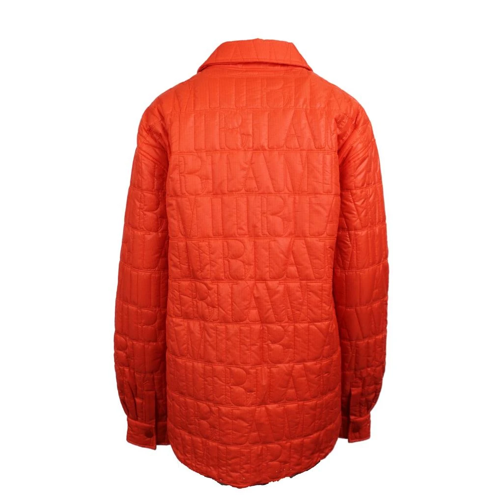 AMIRI Quilted Logo Over Shirt - Orange 2