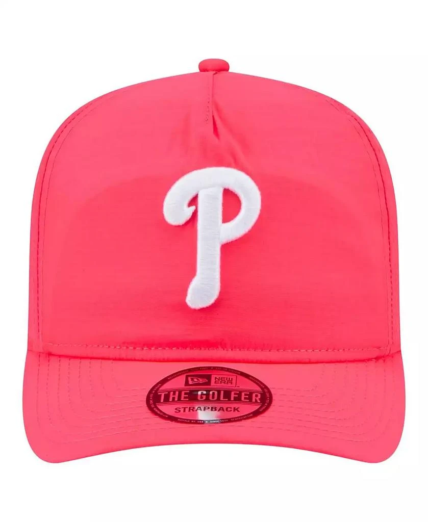New Era Men's Pink Philadelphia Phillies Everyday Golfer Adjustable Hat 4
