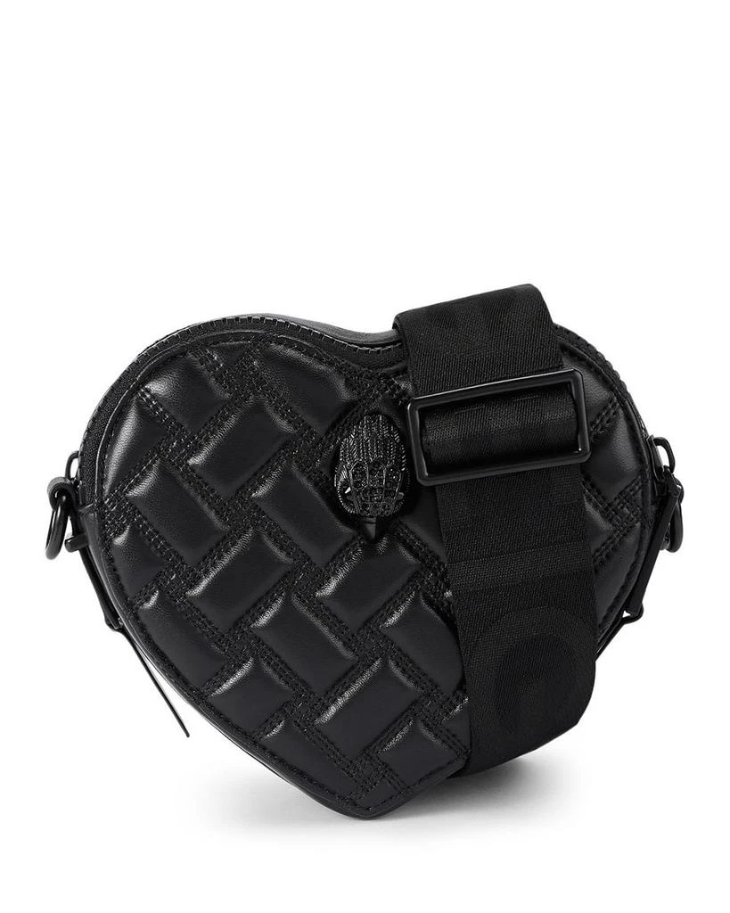 Kurt Geiger Kensington Heart Mini Quilted Leather Crossbody