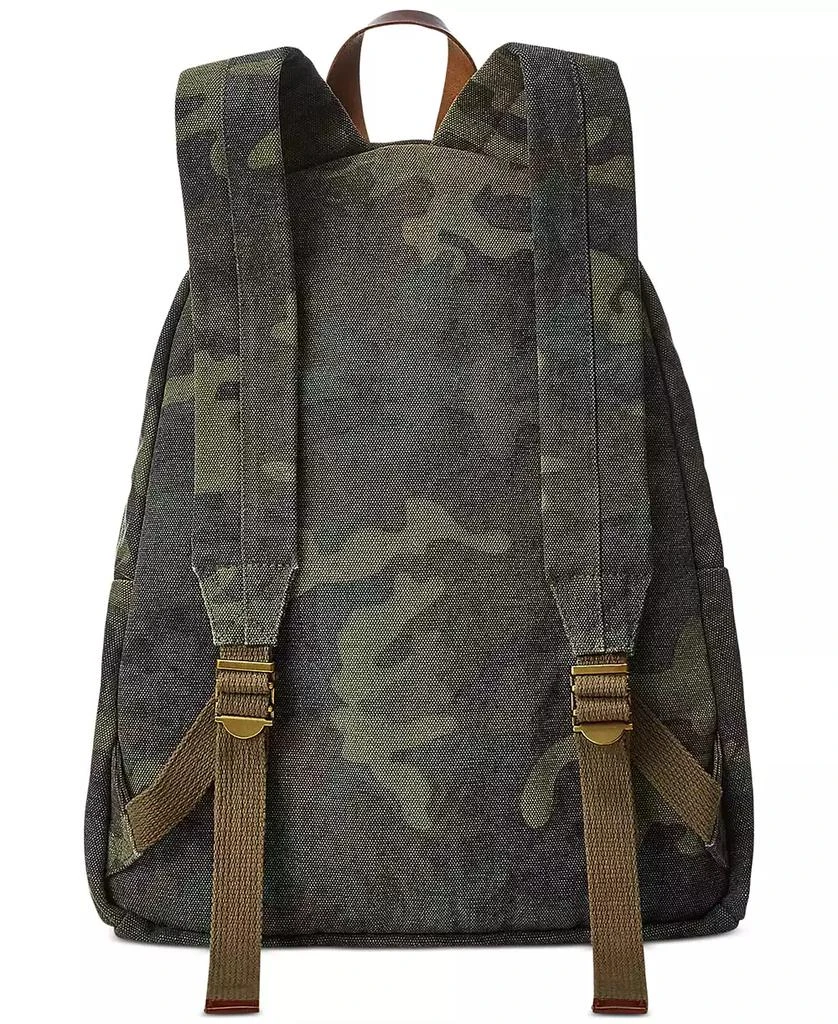 Ralph Lauren Men's Tiger-Patch Camo Canvas Backpack 4