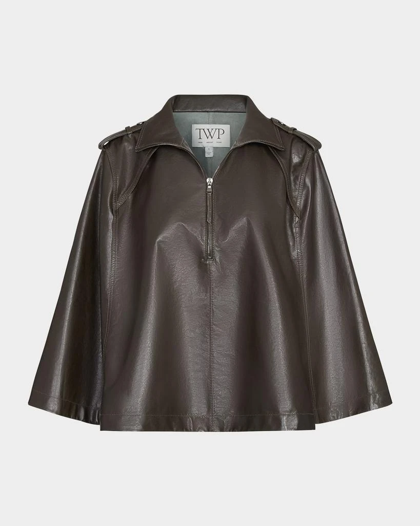 TWP Topper Leather Cape