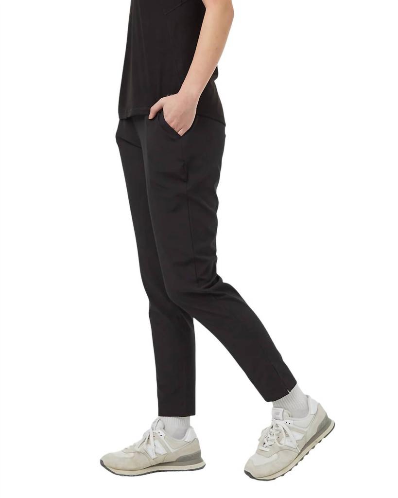 tentree Motion Lightweight Pants In Meteorite Black