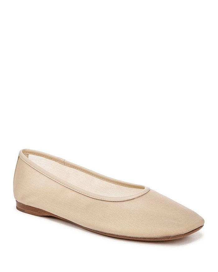 Vince Women's Leah Mesh Slip On Ballet Flats 1