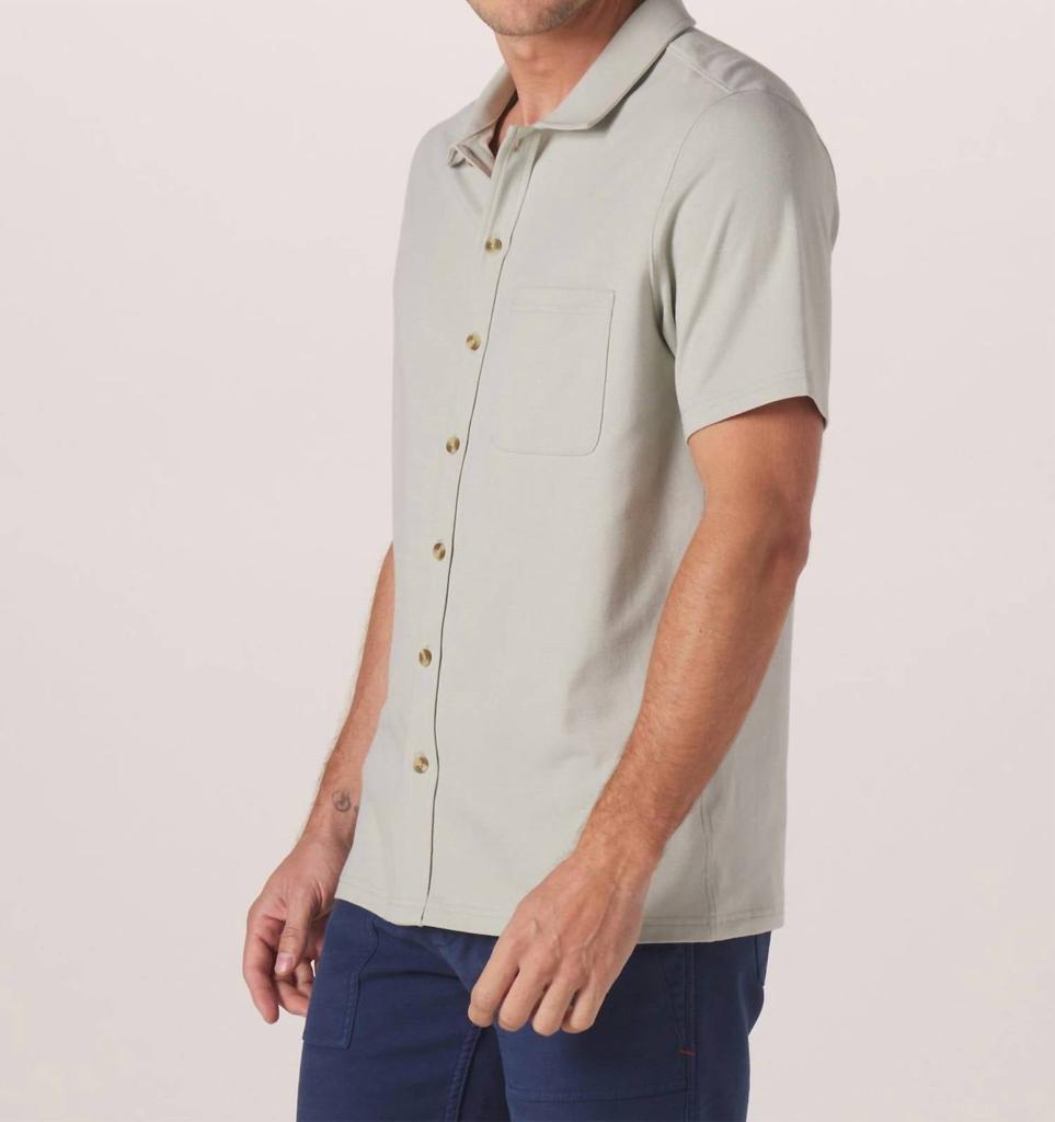 The Normal Brand Active Purmeso Weekend Button Down Shirt