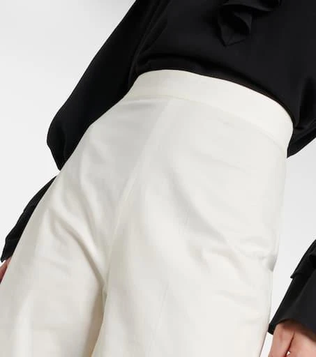 ETRO Printed cotton-blend wide-leg pants 5