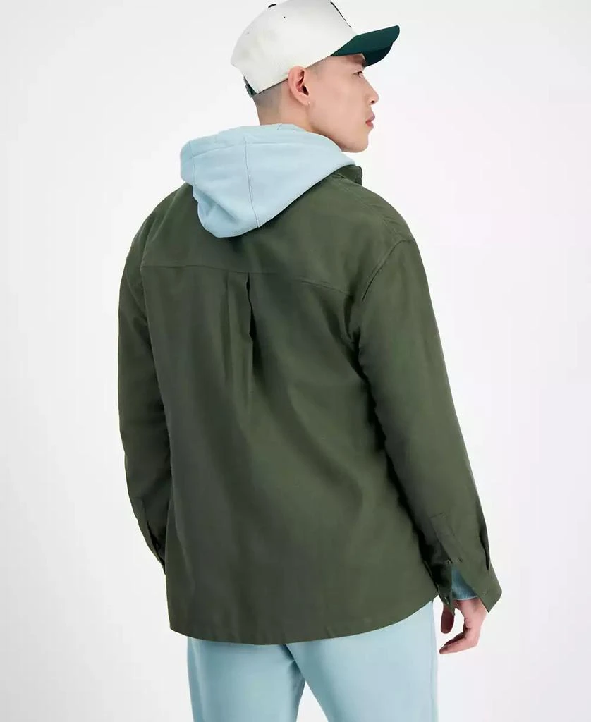 Mode of One Men's Relaxed-Fit Flannel Shirt, Created for Macy's 2
