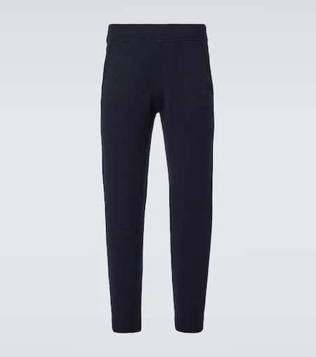 Allude Wool and cashmere sweatpants 1