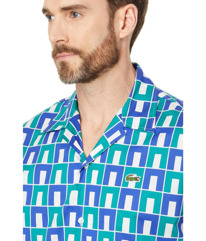 Lacoste Short Sleeved Robert George Print Shirt 3