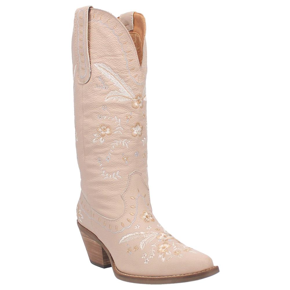 Dingo Full Bloom Floral Round Toe Cowboy Boots