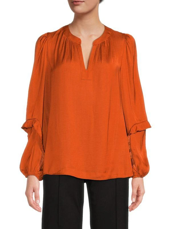 Tahari Ruffled Blouse 1