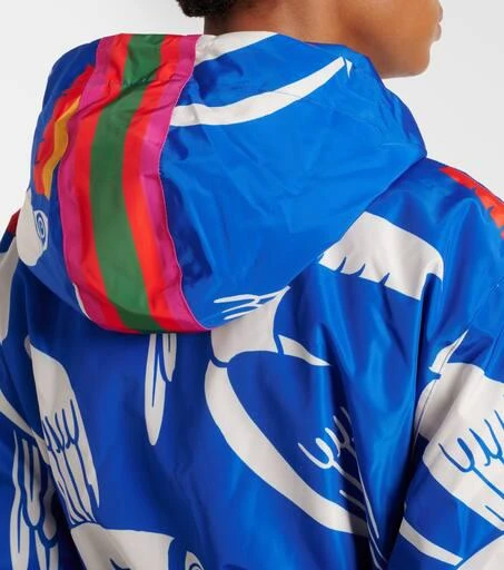 Farm Rio Colorblocked printed ski jacket 7