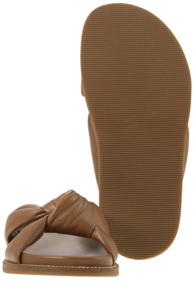 Fabiana Filippi Fabiana Filippi Knotted Slip-On Slippers 5