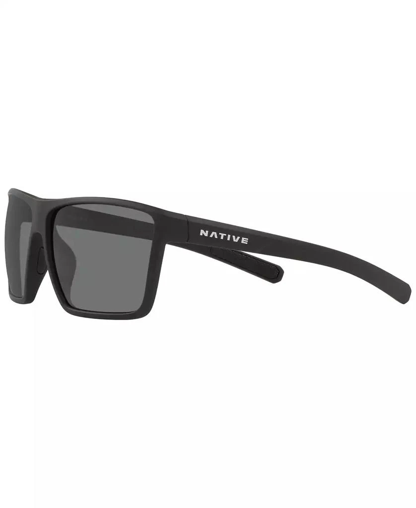 Native Eyewear Unisex Polarized Sunglasses, Wells XL 6