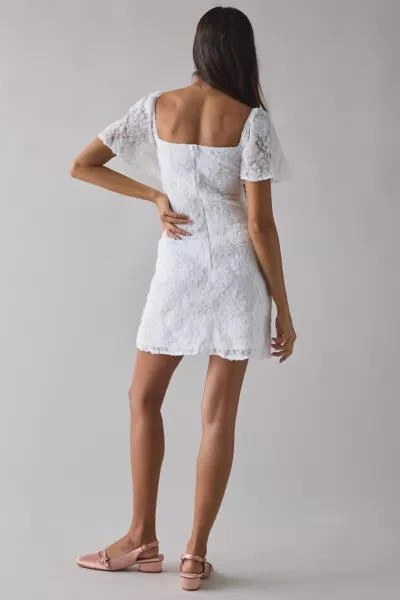 Kiss The Sky Kiss The Sky Textured Floral Mini Dress 5