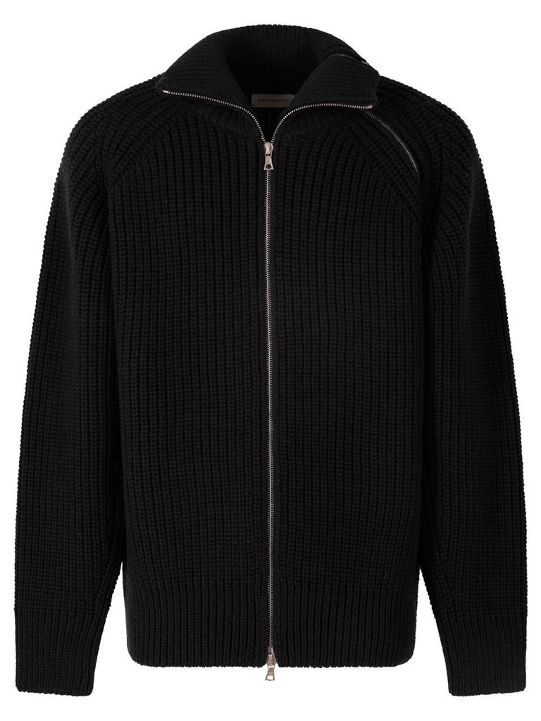 Dries Van Noten High Neck Zip-Up Jumper – On Sale Now with Up to