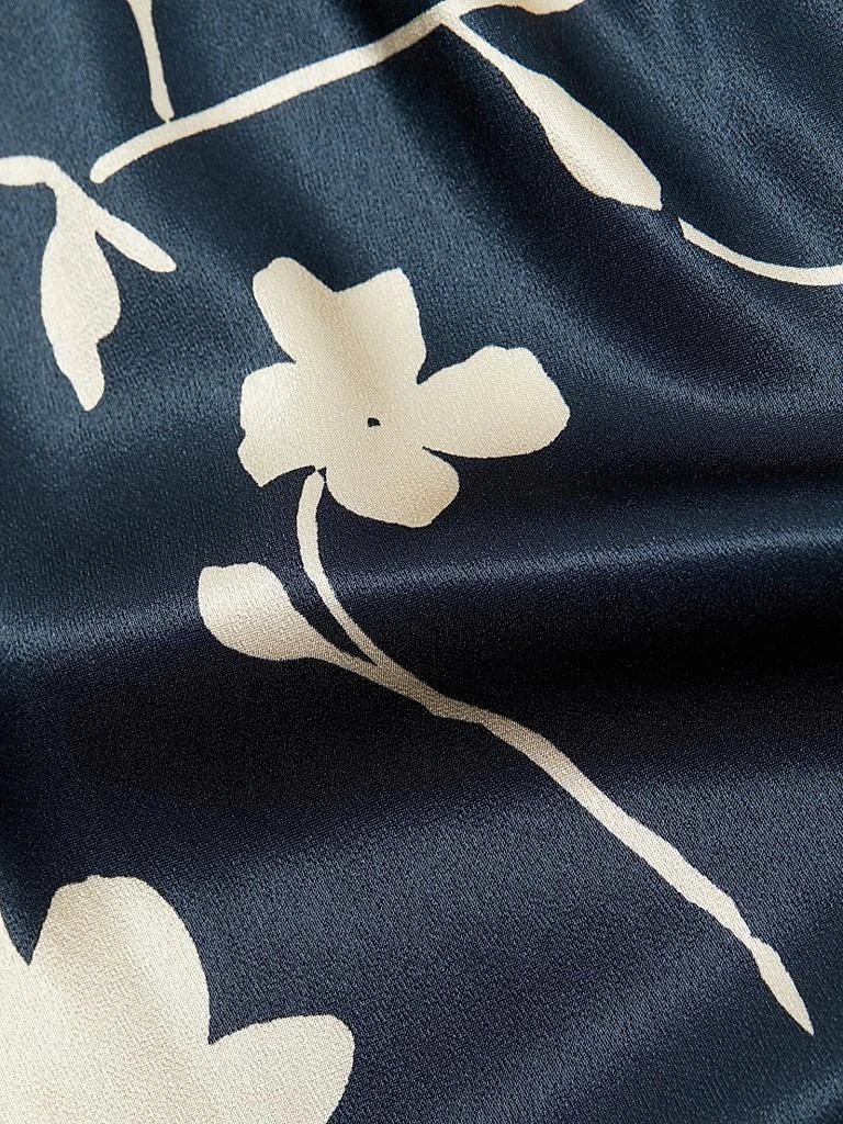 Rails Camellia Floral Satin Midi-Dress 7