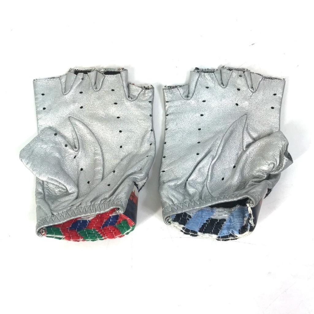 Chanel Color Leather Warm Gloves (Pre-Owned)