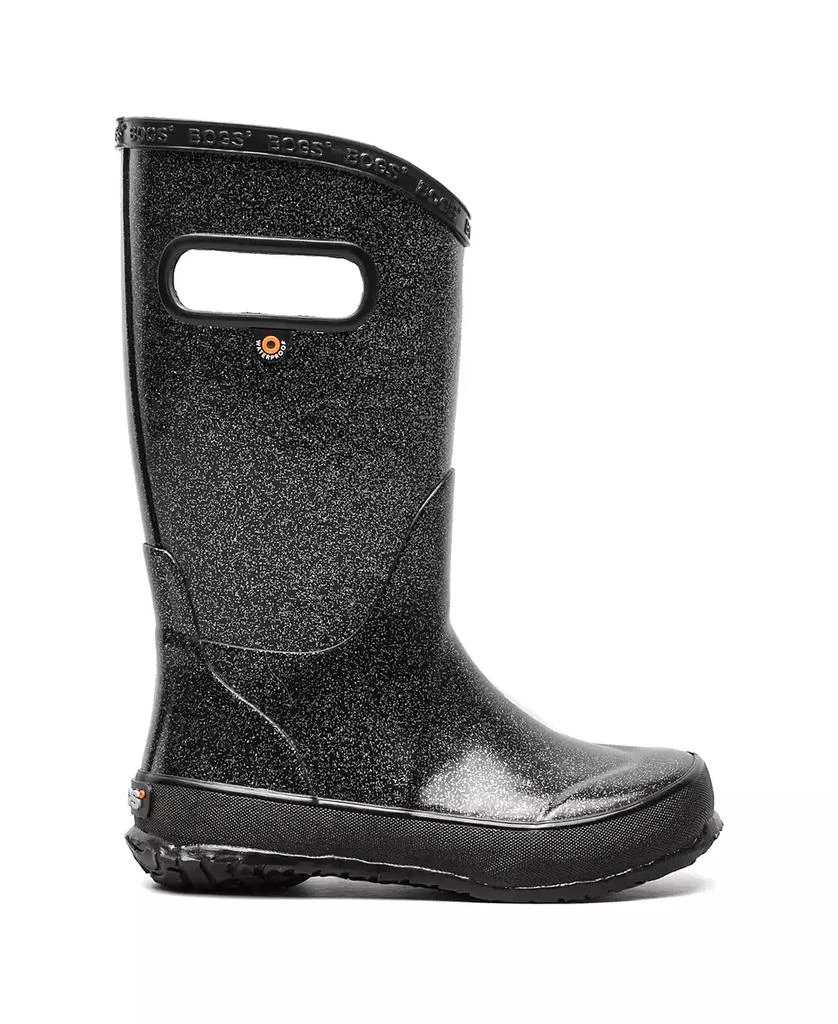 Bogs Little and Big Girls Glitter Rainboot 8