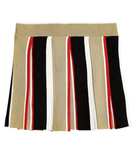 Burberry Amelia Icon Stripe wool skirt 4