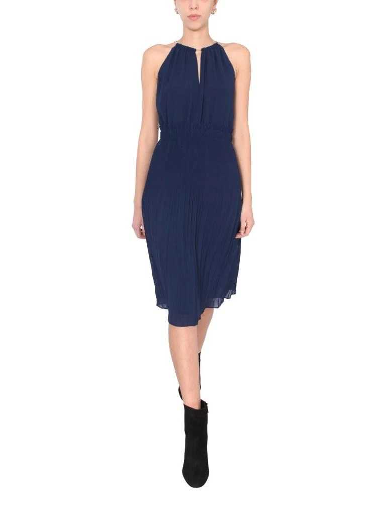 Michael Kors Michael Michael Kors Halter-Neck Midi Dress 3