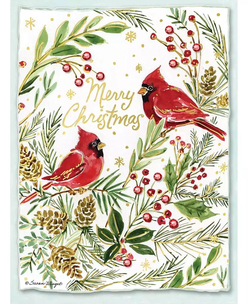 Lang Christmas Cardinals Boxed Cards 1