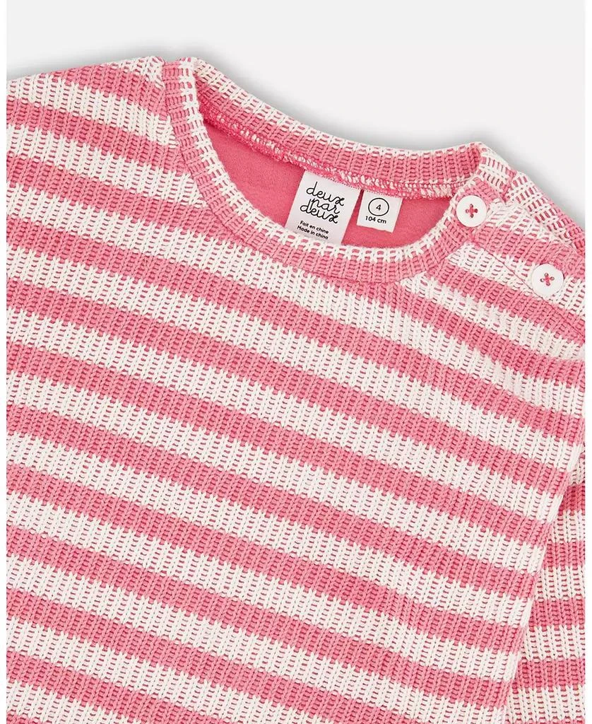 Deux par Deux Big Girls Striped Sweater 3