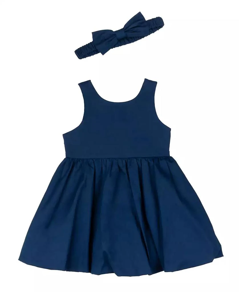 Rare Editions Baby Girls Cotton Bubble Skirt Dress 1