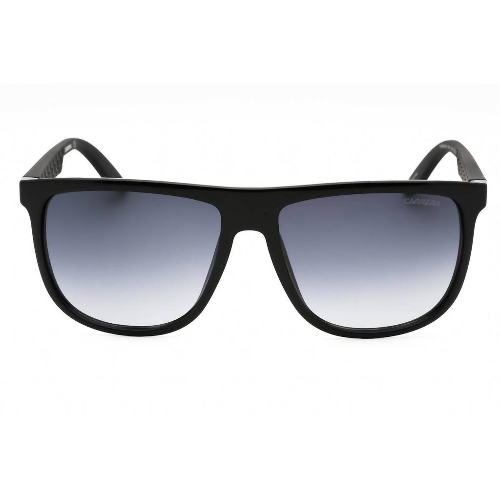 Carrera Men's 5003 Sunglasses In Shiny Black Matte / Dark Grey Gradient